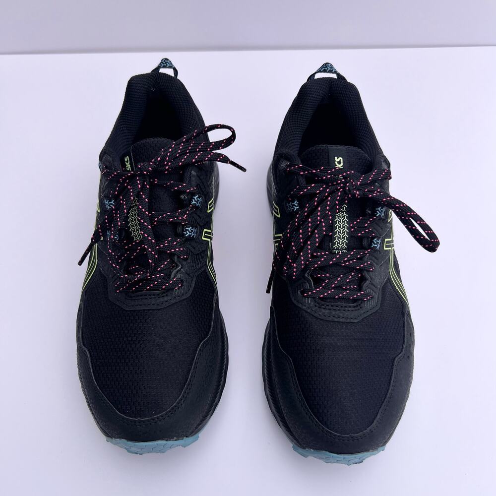 ASICS Gel Venture 9 Trail Running Shoes Womens 8 Black Pink - Picture 3 of 6